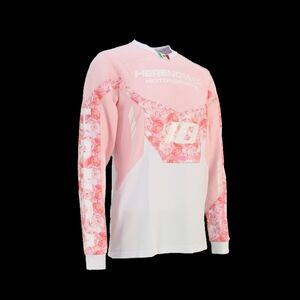 Baby Pink Floral State VOL 2 Unisex Off-road Jersey jalisco